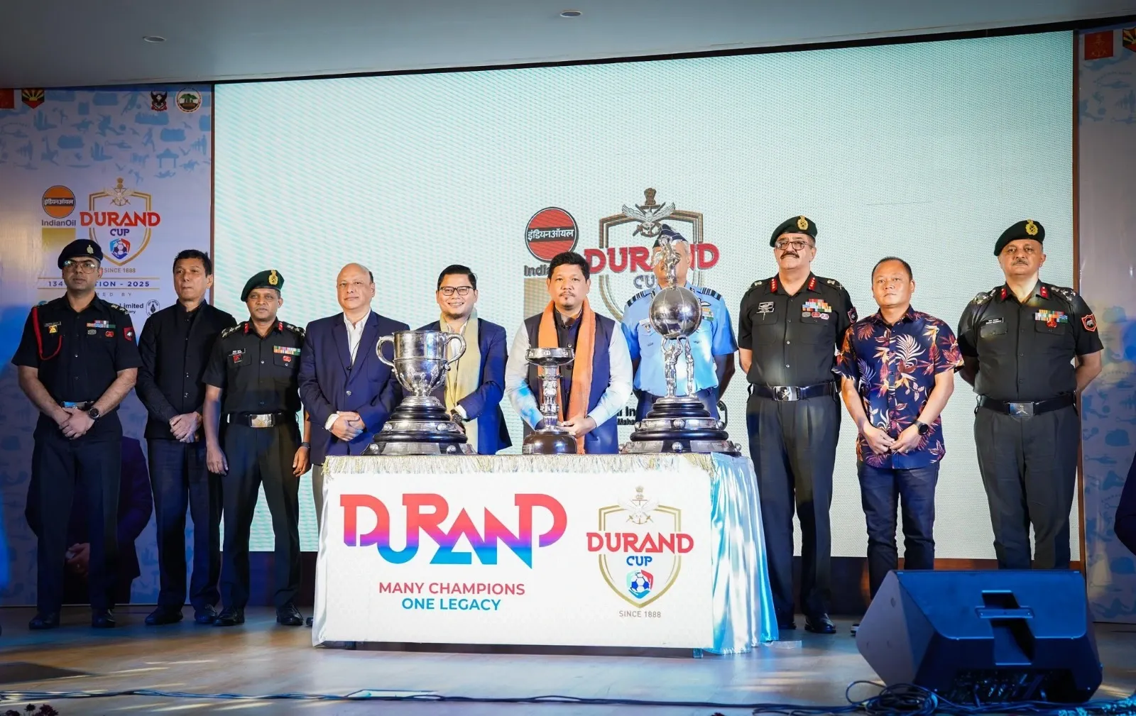 Did Meghalaya CM Conrad Sangma Unveil the Durand Cup Trophies in Shillong?