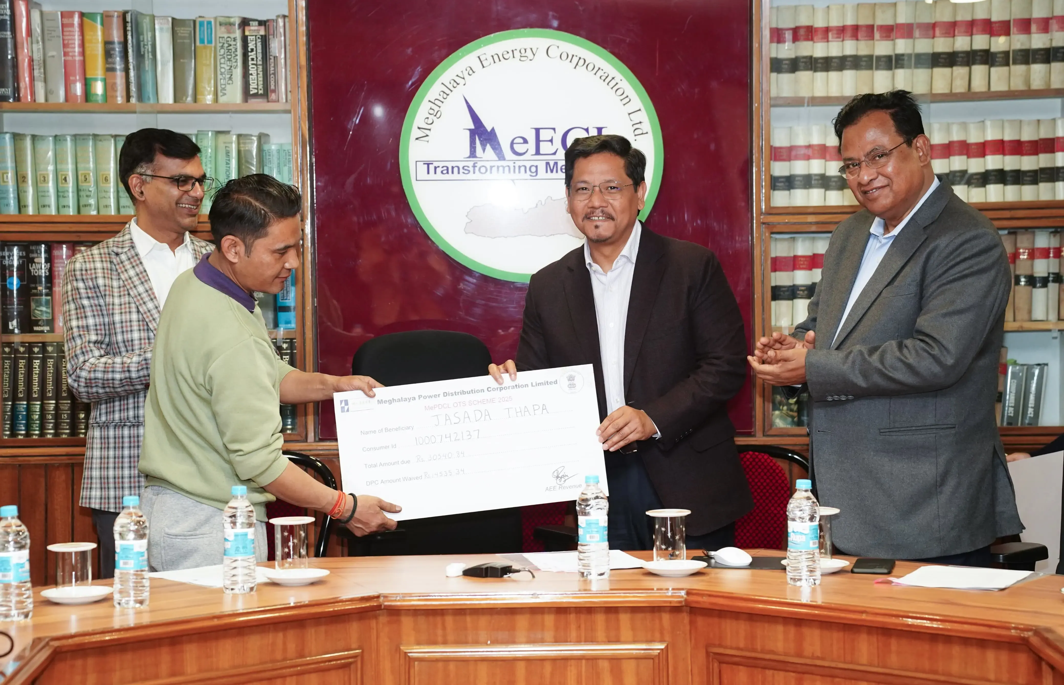 Meghalaya Chief Minister Introduces Scheme to Waive ₹26 Crore in Power Bill Penalties