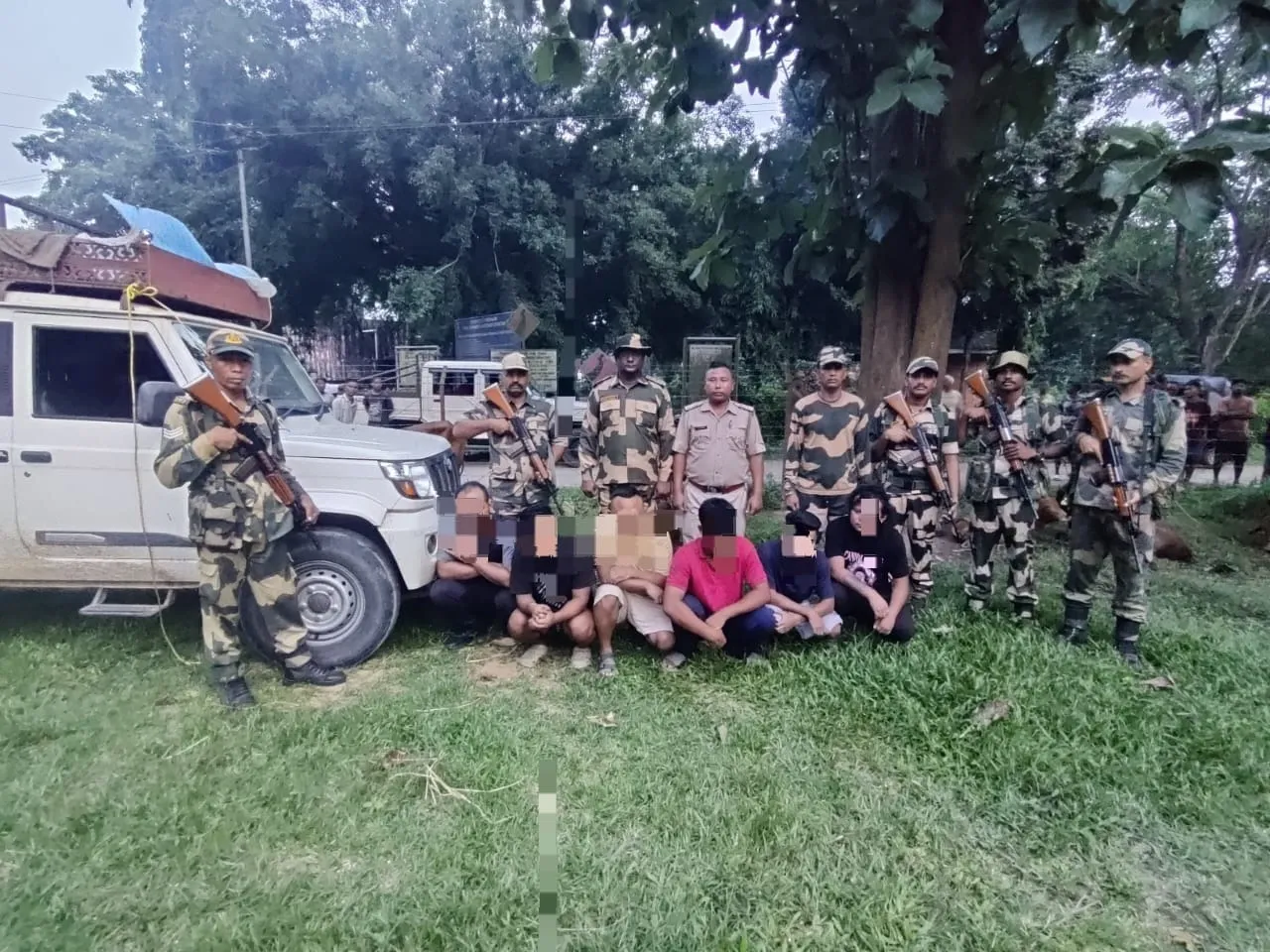 Did Armed Gang from Bangladesh Attack Villagers in Meghalaya?