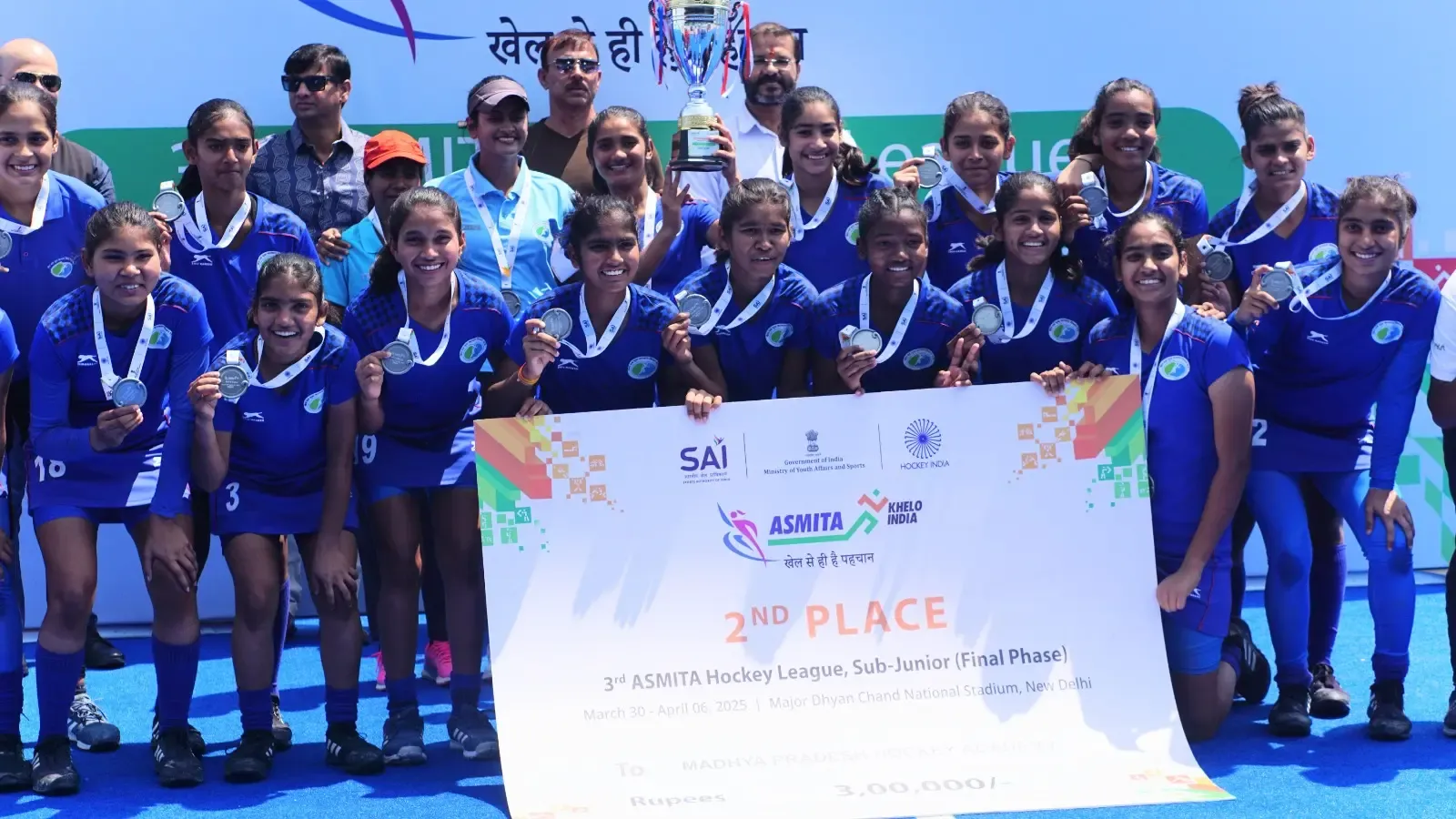 Mizoram Shines as Future Women Hockey Talents Discovered at ASMITA Sub-Junior League