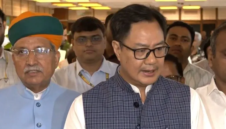 What Did Kiren Rijiju Say About the All-Party Meet?