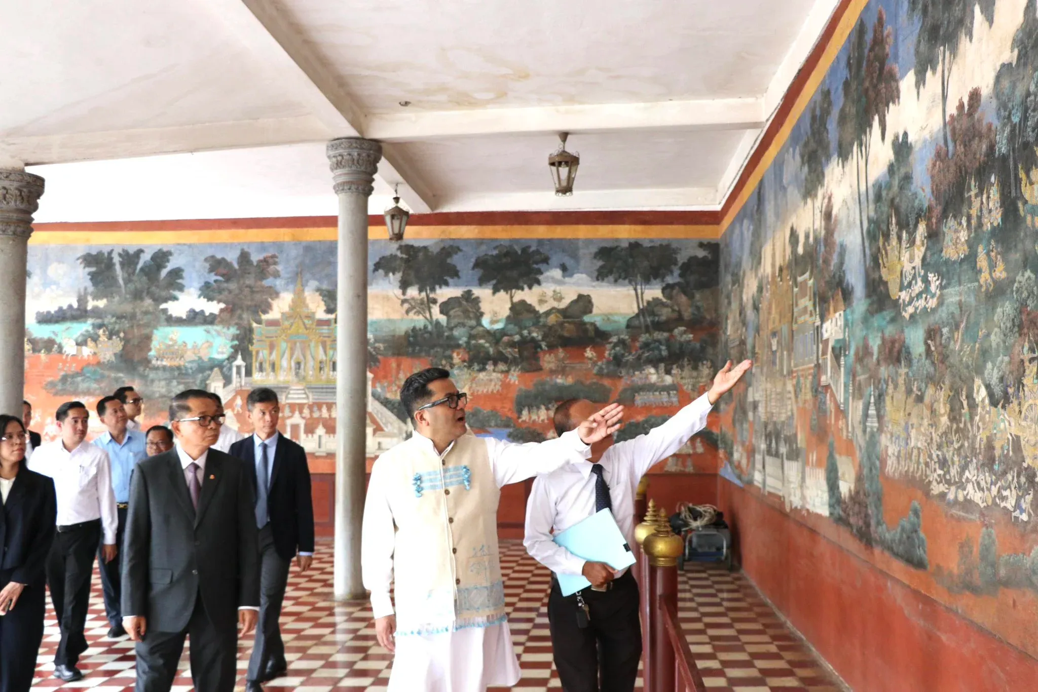 What Did MoS Margherita Say About ASI's Ramayan Murals in Cambodia?