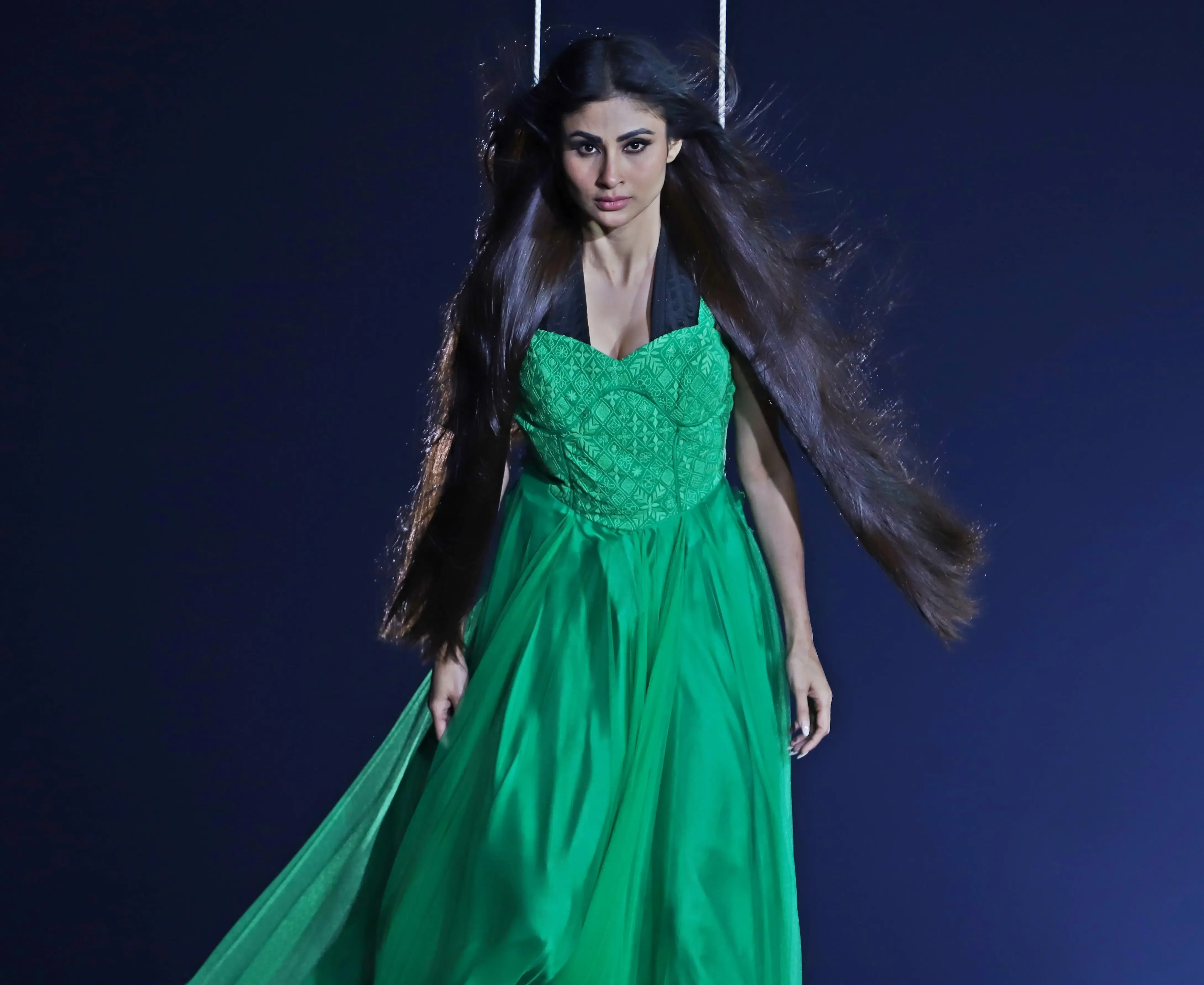 Mouni Roy Unleashes Her Stunt Skills in 'The Bhootnii'