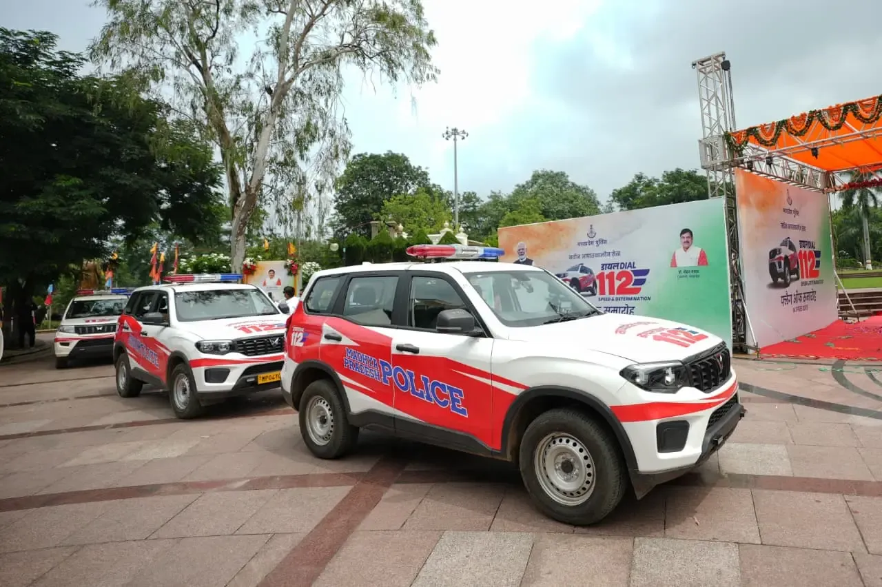 What Major Services Will Be Available on '112' in Madhya Pradesh?