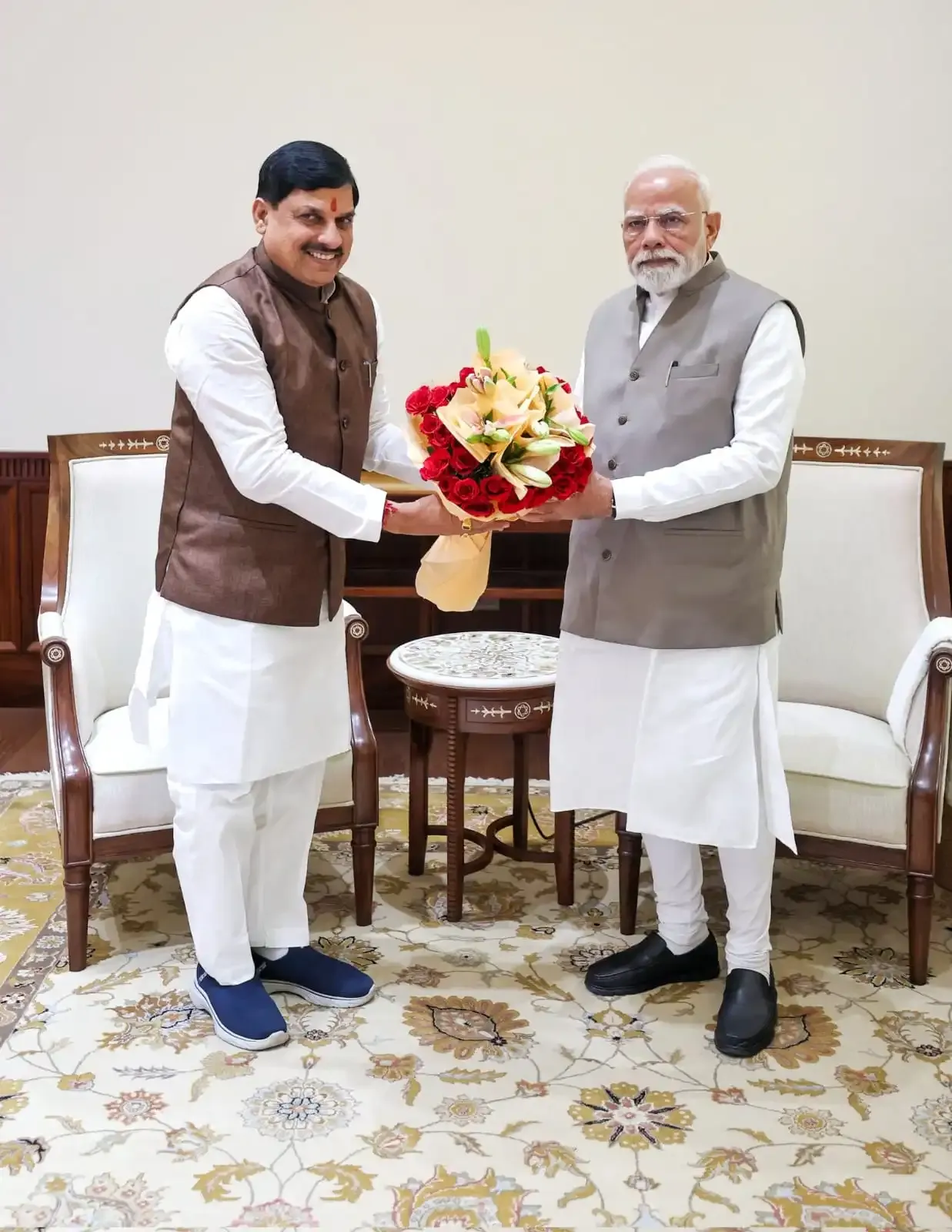 What Did MP CM Mohan Yadav Discuss With PM Modi?