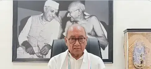 Digvijaya Singh Critiques MP Government's Action Against Tantya Mama Statue