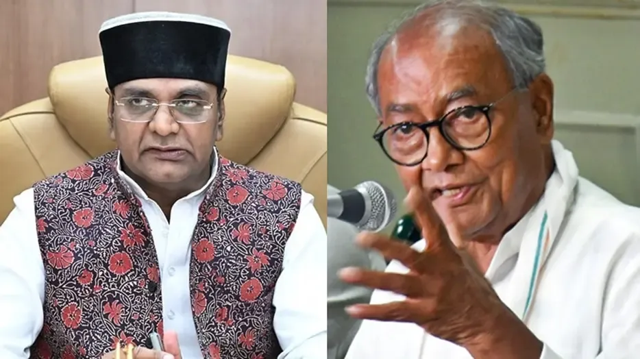 Madhya Pradesh Minister Exposes Digvijaya's 'Communal Admission'; Congress Leader Claims Video Manipulated