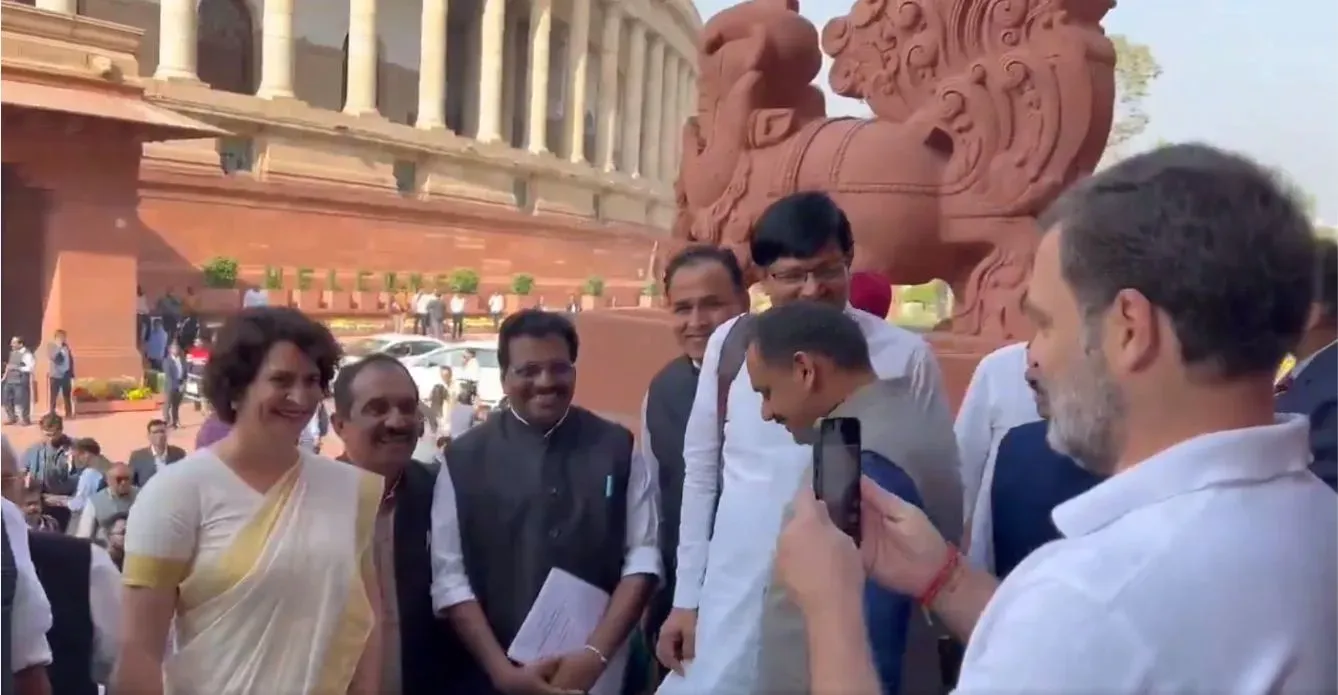 Priyanka Gandhi's Parliamentary Debut: A Wave of Support on Social Media