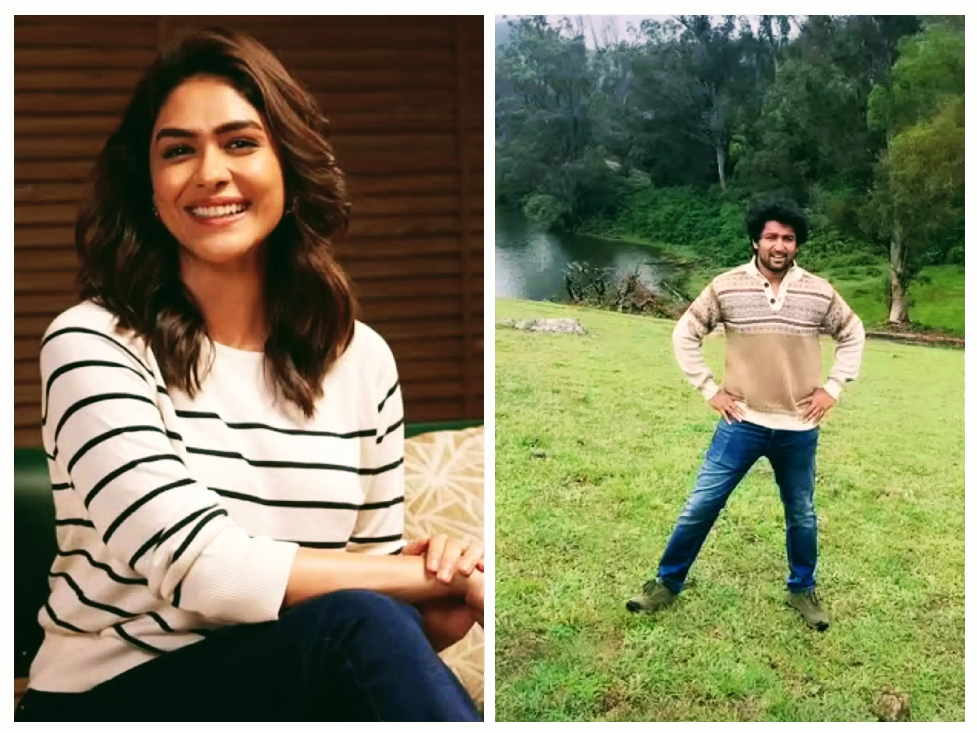 Mrunal Thakur Celebrates Nani's 41st Birthday with Heartfelt Message