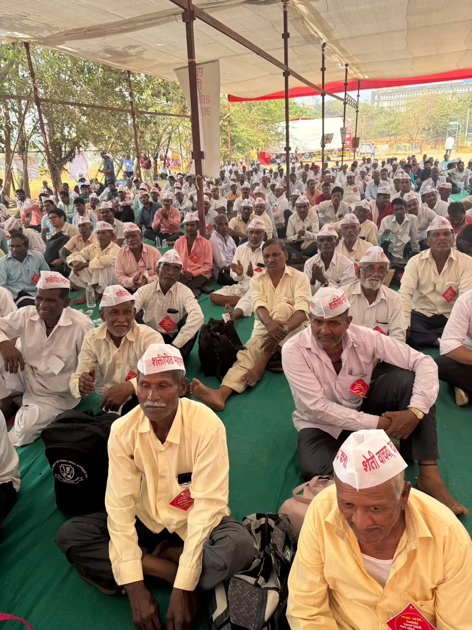 Mumbai: Farmers Rally Against ₹86,300 Crore Shaktipeeth Highway Initiative