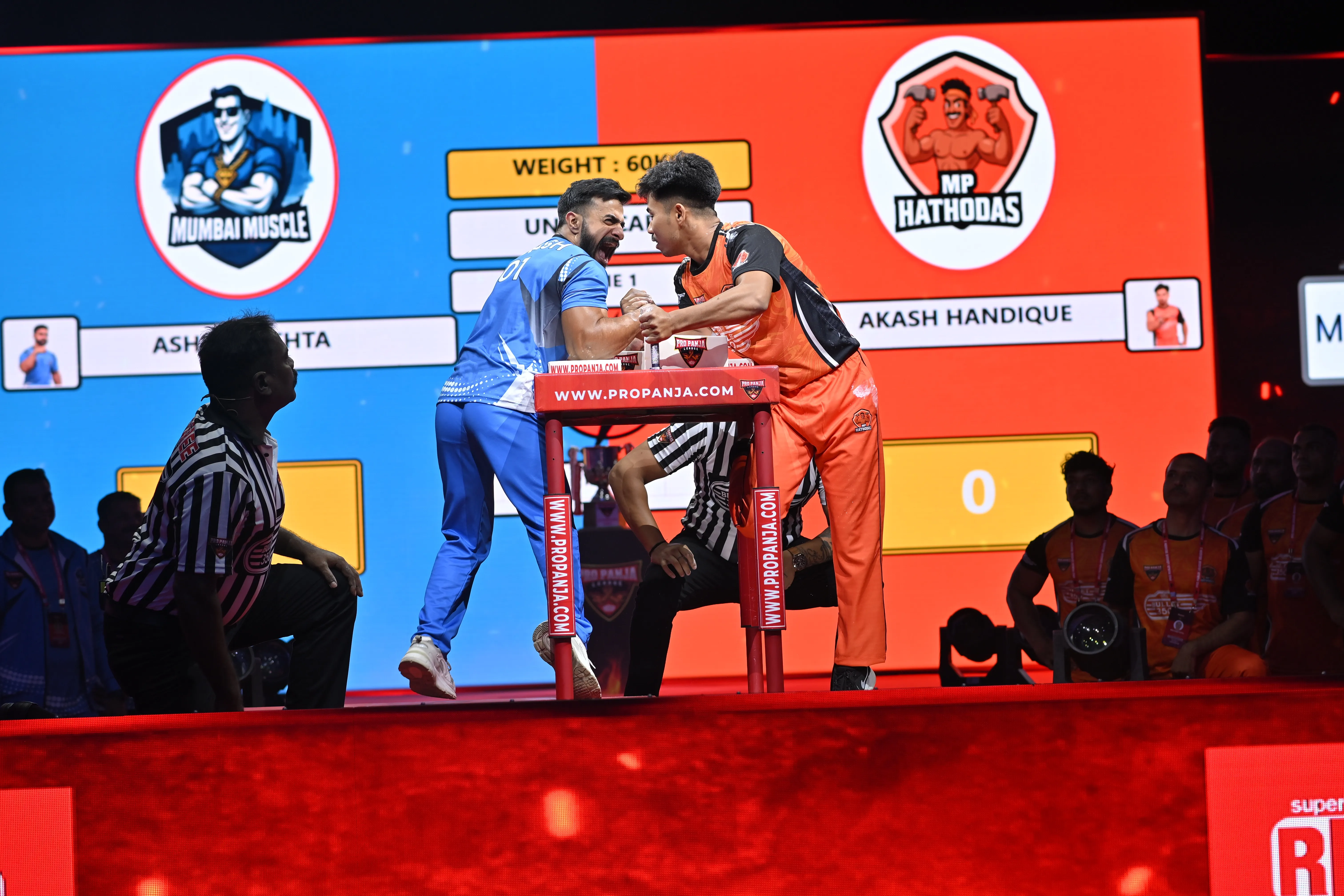 How Did Mumbai Muscle Dominate the Opening Day of Pro Panja League Season 2?