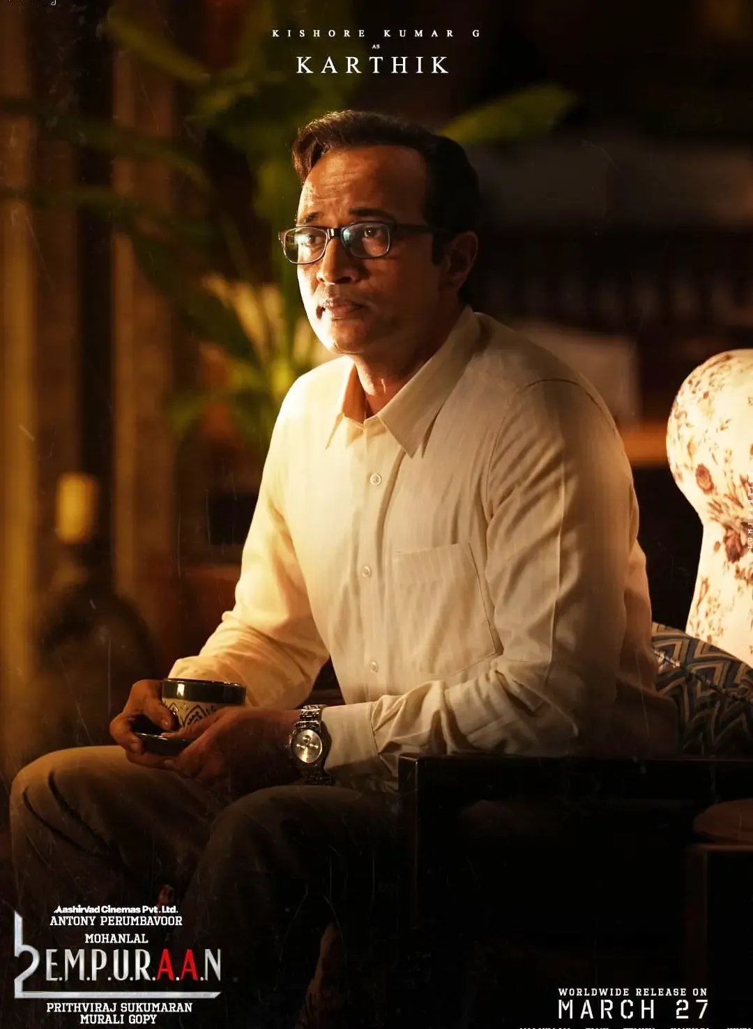 Kishore Shares Insights on His Role as an IB Officer in Empuraan