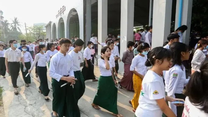 Myanmar Sees Registration Surge with 220,000 Students for Upcoming Matriculation Exam