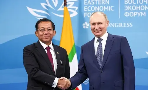 Myanmar's Prime Minister and Military Leaders to Meet Putin in Moscow