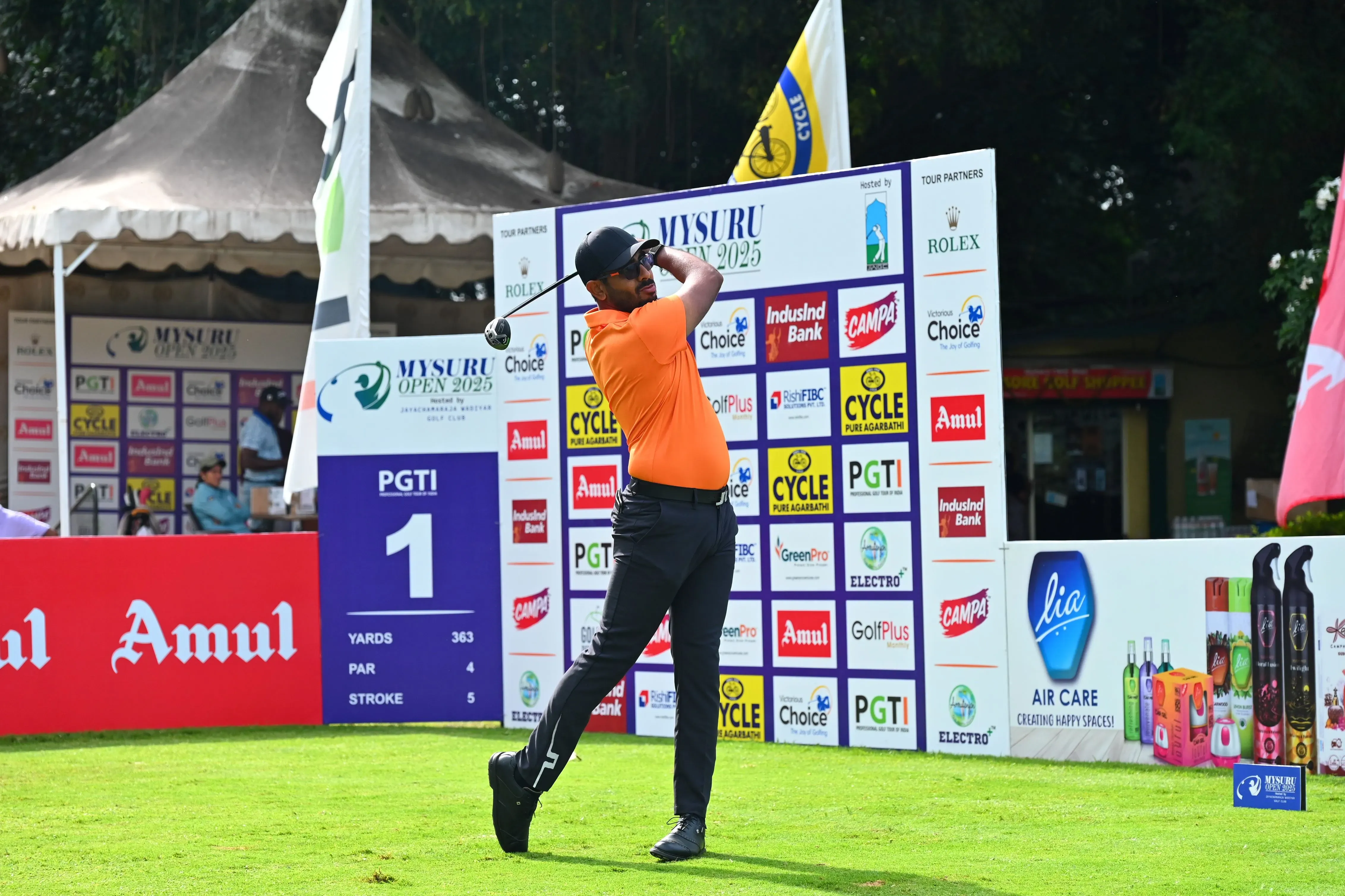 Can Yuvraj Sandhu Maintain His Lead at Mysuru Open 2025?
