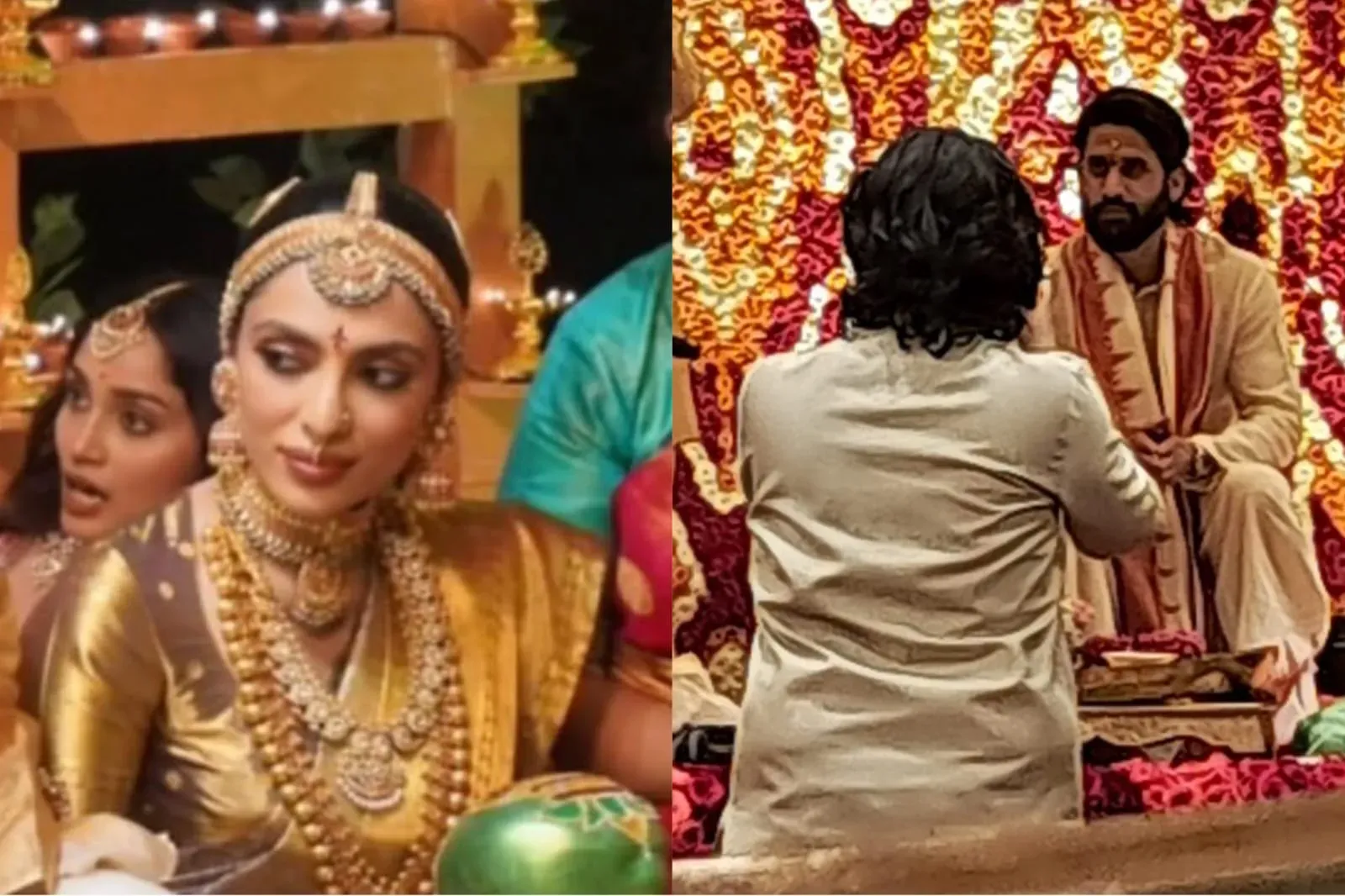 Naga Chaitanya and Sobhita Dhulipala Celebrate Their Wedding with a Traditional Telugu Ceremony - Photos Released