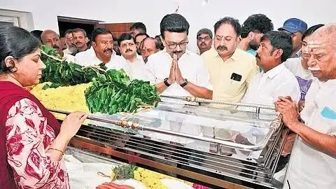 Will Nagaland Governor La Ganesan Be Cremated in Chennai Today?