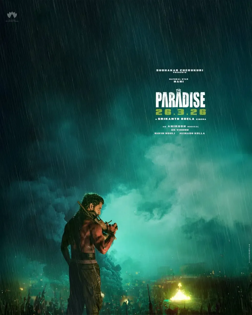 Nani's Upcoming Film ‘The Paradise’ Set for March 26, 2026 Release