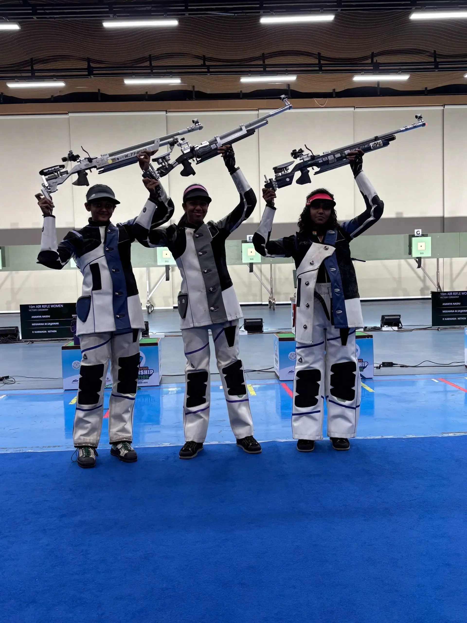 Maharashtra's Ananya Naidu Clinches Gold in Women's 10m Air Rifle at National Shooting Championships