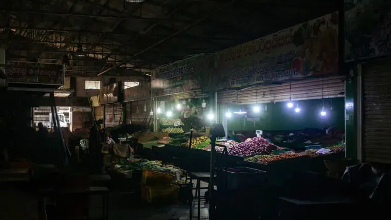 Nationwide Power Failure in Sri Lanka