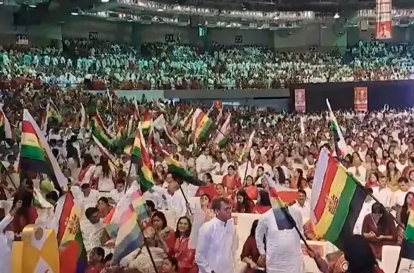 Navkar Mahamantra Day: Over 10,000 in Surat chant mantra for world peace