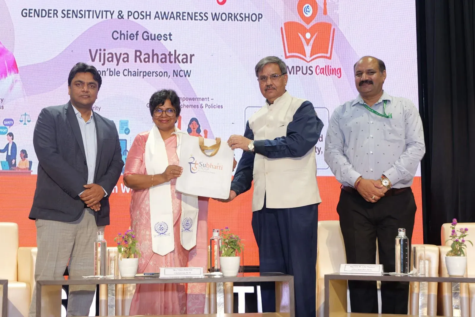 How is the NCW Promoting Gender Sensitivity in Colleges?