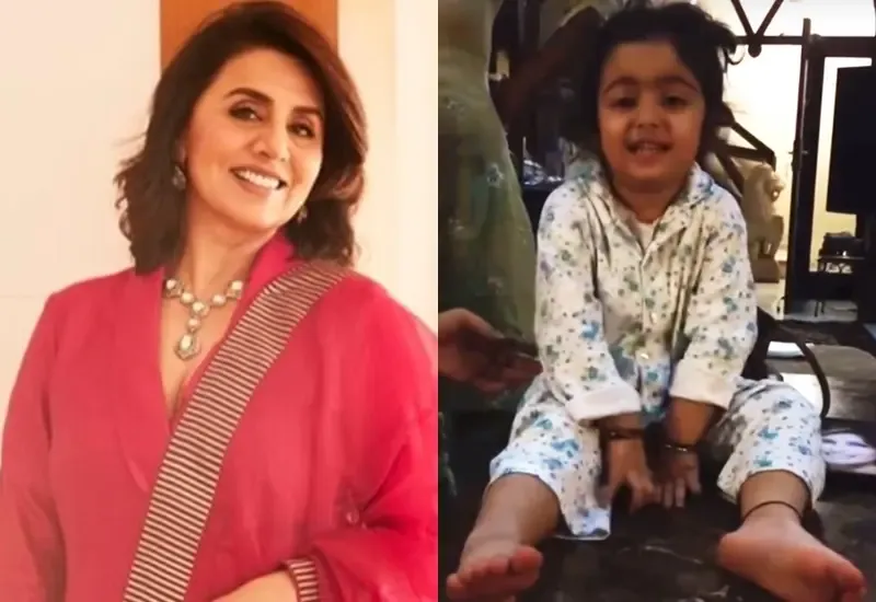 Neetu Kapoor Shares Nostalgic Clip of Samara Singing 'Balam Pichkari'