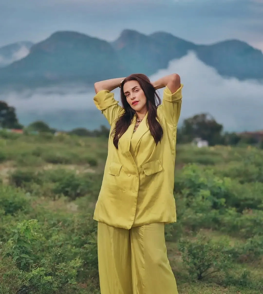 Neha Dhupia Captures Cloudy Moments from Her Shoot Diaries
