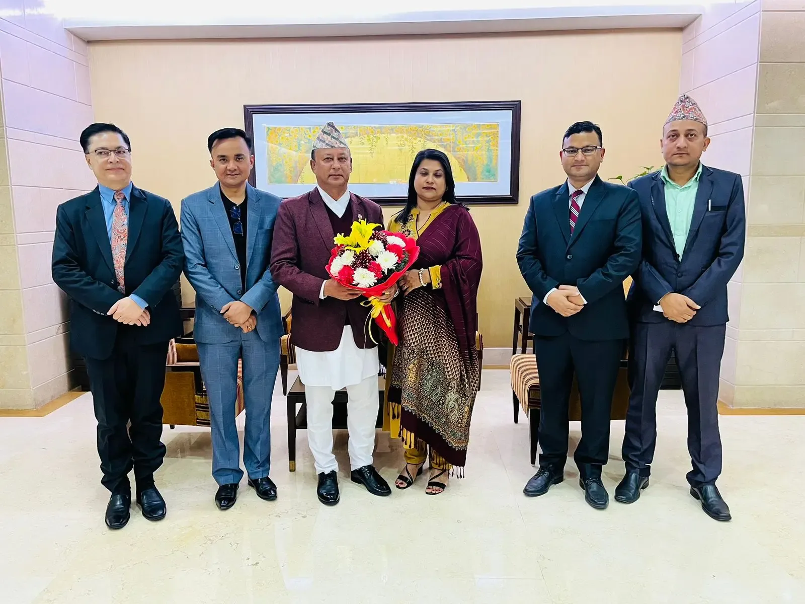 Nepal's Energy Minister Visits New Delhi for 'India Energy Week-2025'