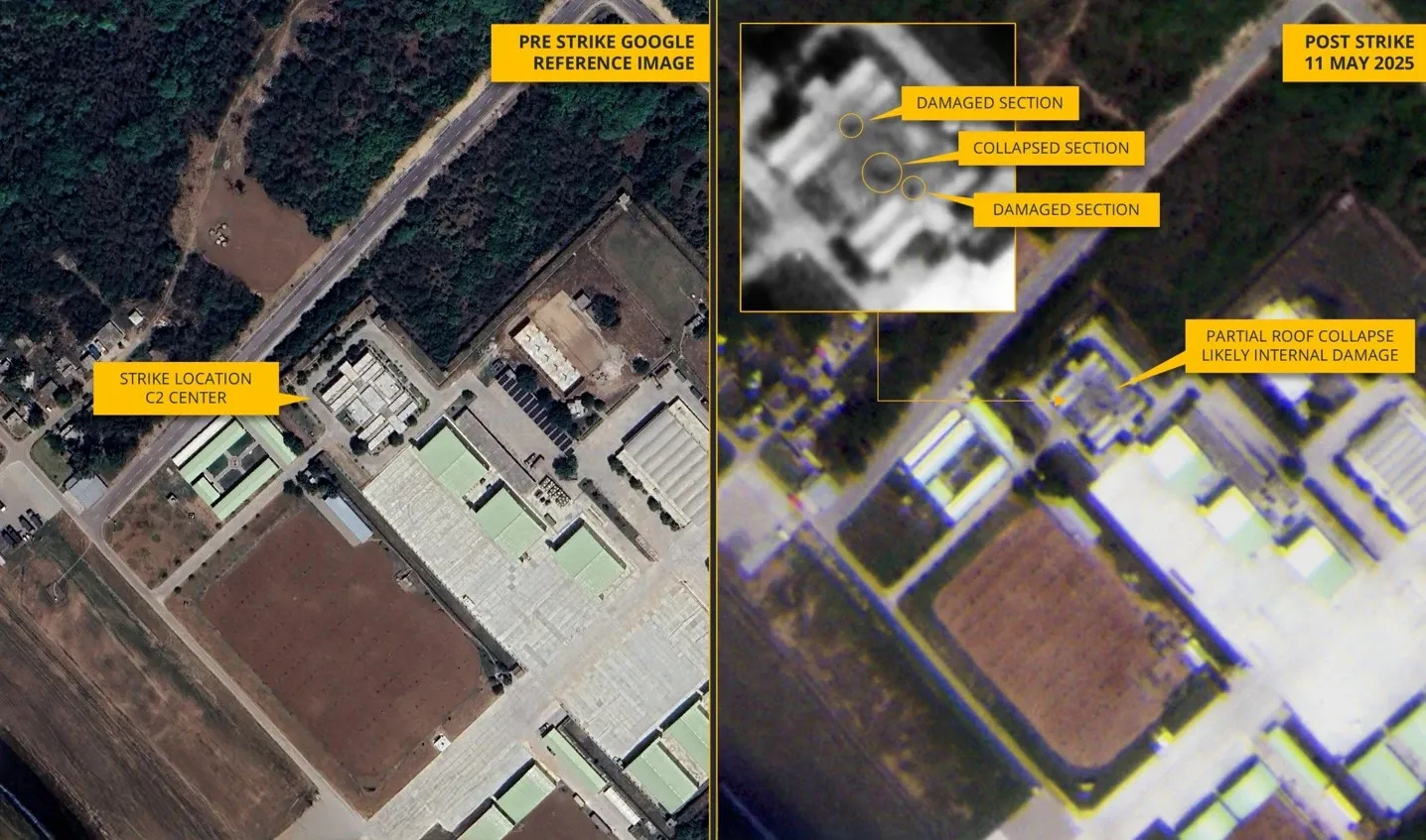 What Does New Satellite Imagery Reveal About Damage to Command & Control Building at Pakistan’s Murid Airbase?