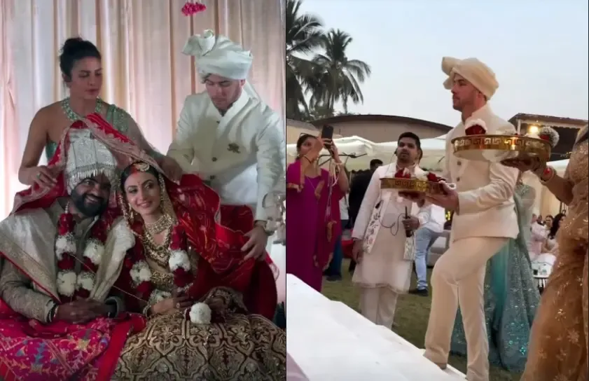 Nick Jonas Embraces Indian Culture at Siddharth Chopra’s Wedding