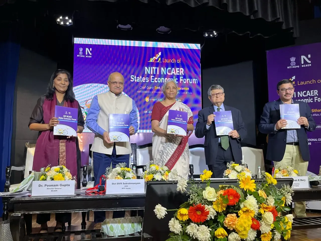 Launch of NITI NCAER States Economic Forum Portal to Enhance Public Finance Research