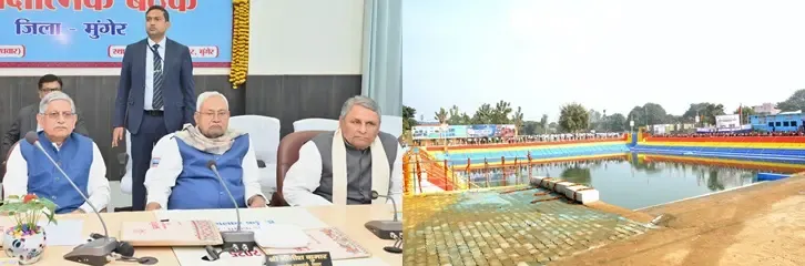 Nitish Kumar Launches Rs 440 Crore Projects in Munger
