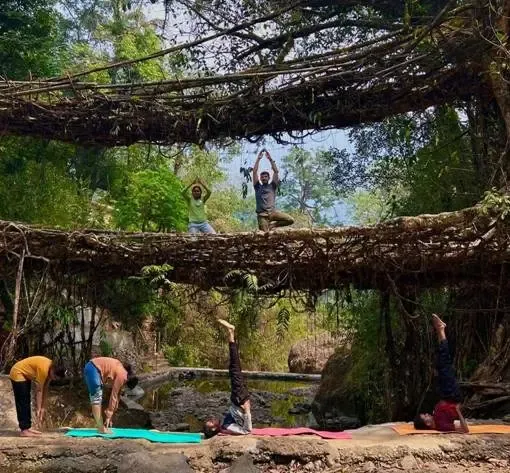 North Eastern Institute of Ayurveda and Homoeopathy Hosts Yoga Event in Meghalaya