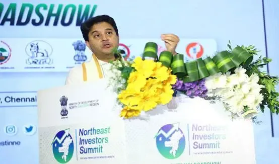 Northeast Prepares to Emerge as India's Growth Catalyst: Jyotiraditya Scindia