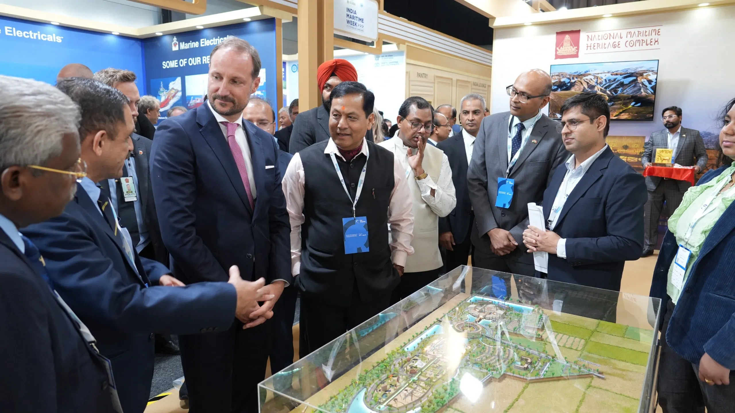 Did Norway’s Crown Prince and Sonowal Inaugurate the India Pavilion at Nor-Shipping?