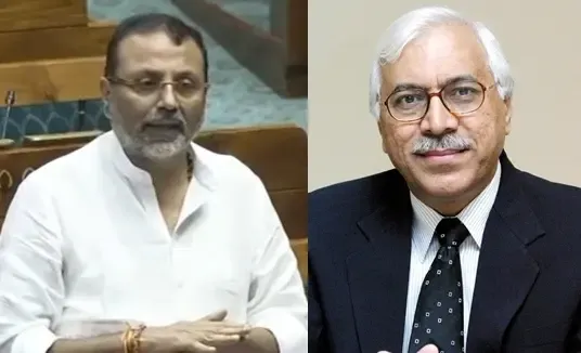 Nishikant Dubey Critiques Former CEC Quraishi, Labels Him as a 'Muslim Commissioner'
