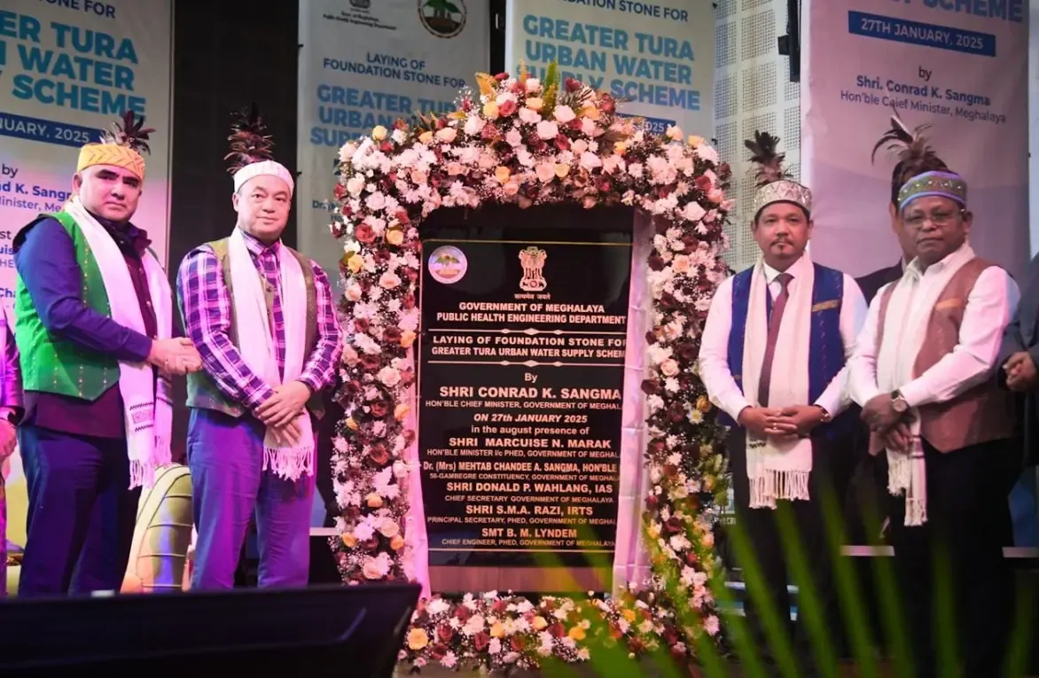 Meghalaya CM: Tura Water Supply Scheme is a Vision for Sustainability