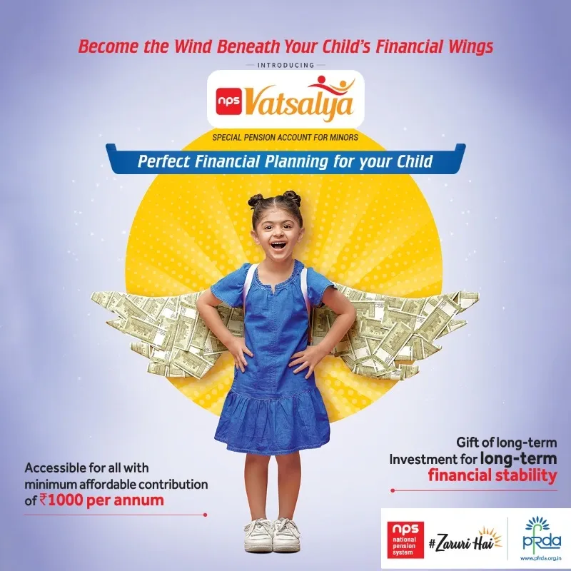 What is the NPS Vatsalya Scheme? 1.3 Lakh Minors Enrolled for Early Retirement
