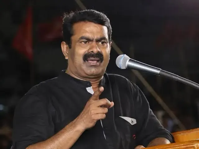 Why Did NTK Leader Seeman Walk Off Stage During Villupuram Protest?