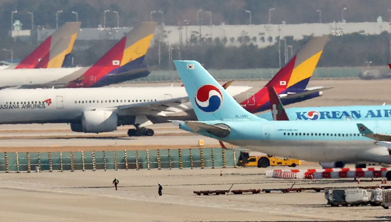 Aircraft Count at South Korean Airlines Hits Record Level