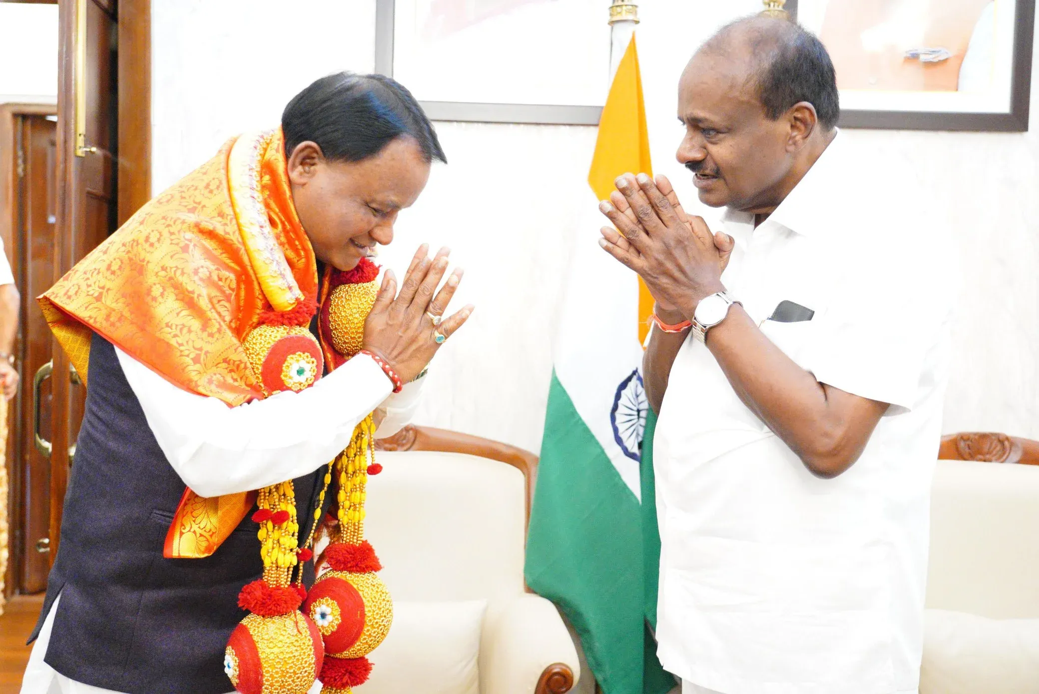 What Did Odisha CM Discuss with Kumaraswamy about Steel Sector Growth?