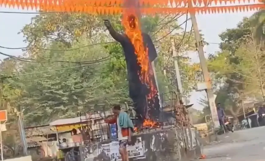 Odisha: Individual Arrested for Burning Biju Patnaik’s Statue; CM Majhi Expresses Outrage