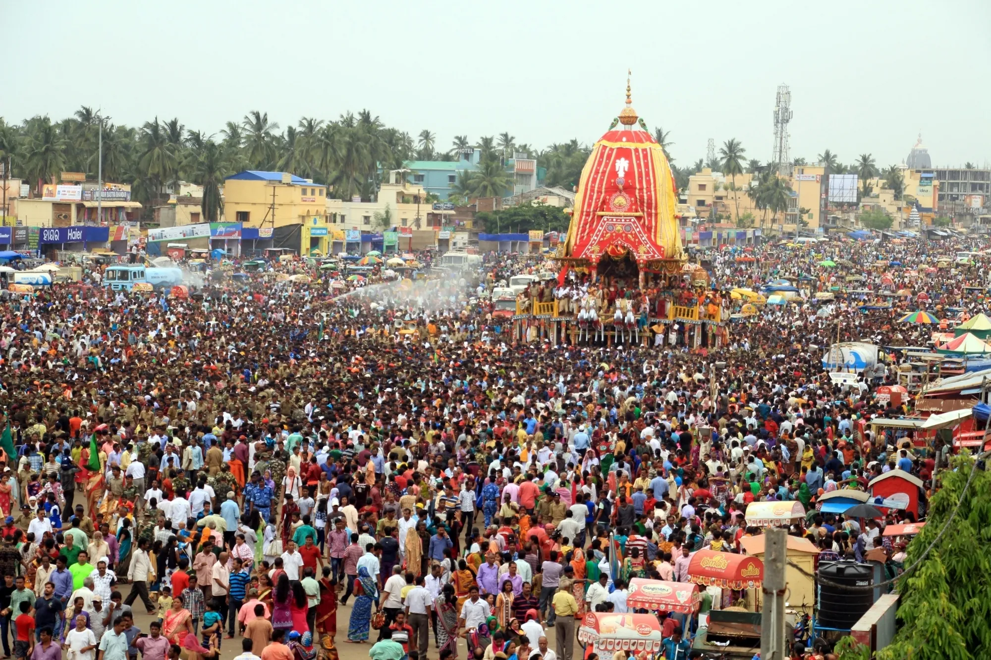 How is Odisha Police Ensuring Safety for Jagannath Ratha Yatra in Puri?