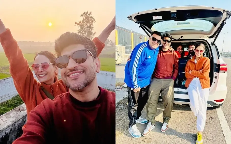 Mona Singh Embarks on a Scenic Road Trip with the ‘Kohrra’ Team Amidst Timeless Punjabi Melodies