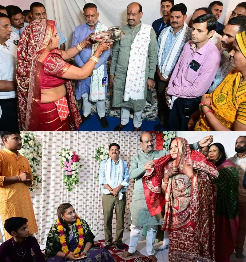 Om Birla Delivers 'Mayra' to Martyr’s Family, Honoring Promise to Sister at Daughter's Wedding