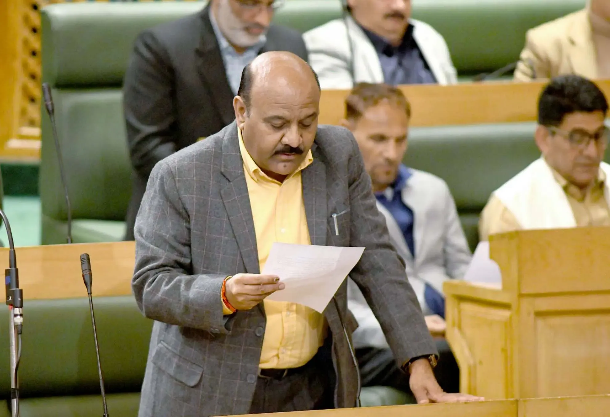 Omar Abdullah Administration Unveils Initial Bill in Assembly