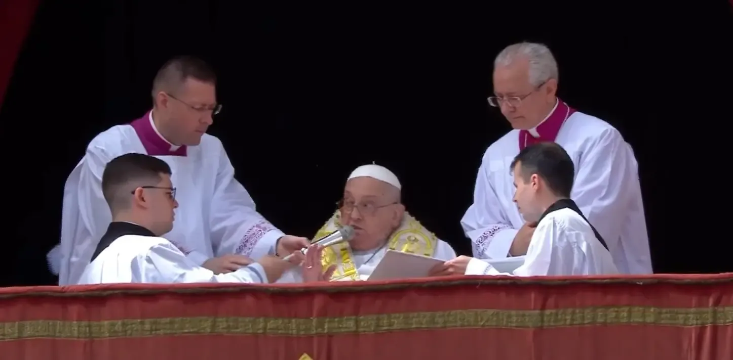 Pope Calls for Gaza Ceasefire and Global Peace on Easter