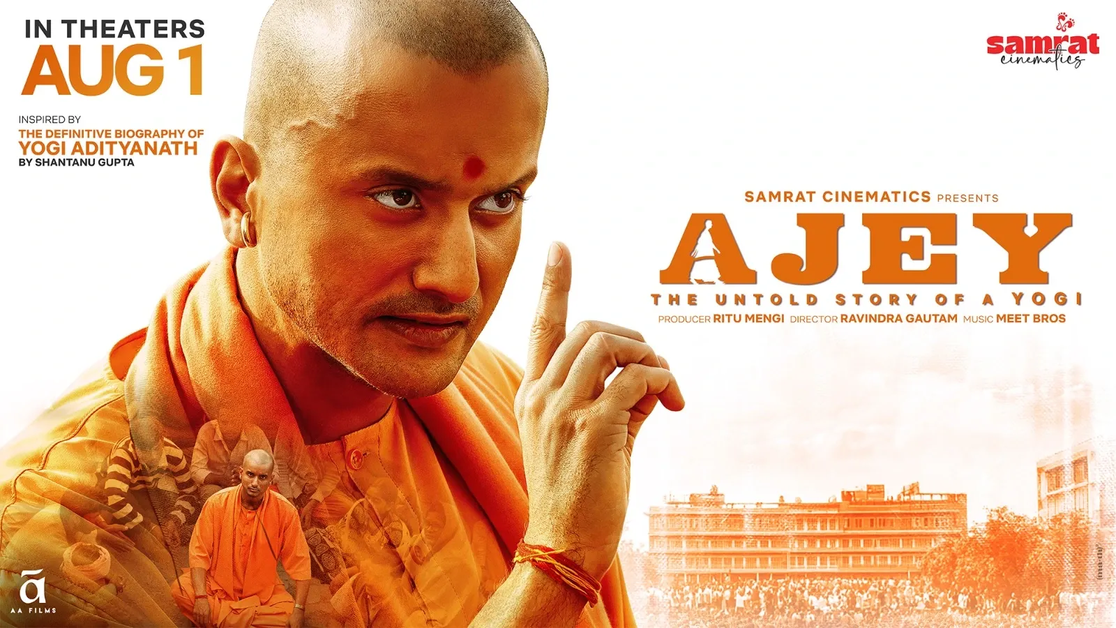 What’s the Release Date for ‘Ajey: The Untold Story of a Yogi’ on Yogi Adityanath’s Birthday?