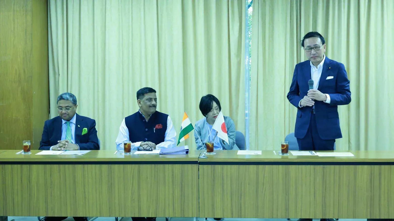 What Did the Indian Delegation Discuss with Japanese Leaders Regarding Terrorism?